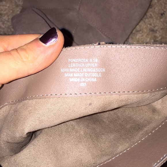 Steve Madden gray rider boots - Picture 8 of 8